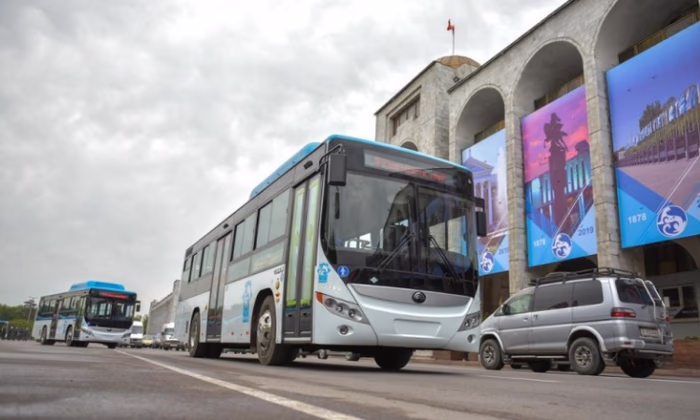 Оплатите за проезд картой Visa любого банка Кыргызстана!