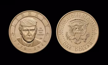 В США выпустят золотой доллар с изображением Дональда Трампа