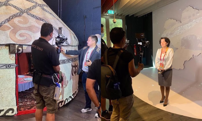 Павильон Кыргызстана на ЭКСПО-2020 снят для фильма о всемирной выставке