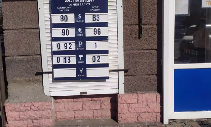 Доллар в Кыргызстане продолжает свободное падение