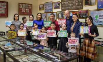 «Керемет Банк» организовал экскурсию в Нумизматический музей Нацбанка КР