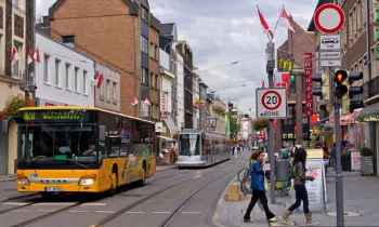 Мужчина арестован за попытку ограбления банка близ Дюссельдорфа