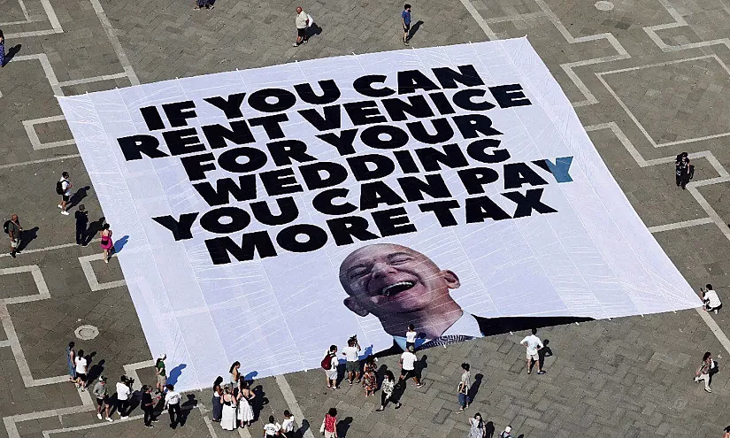Свадьба века: «Если Вы можете арендовать Венецию, платите больше налогов!»