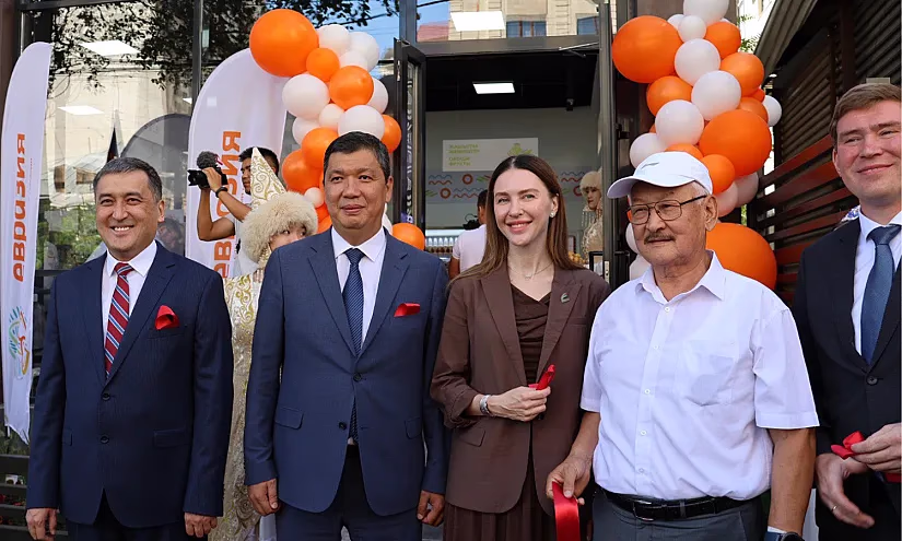Бишкекте алгачкы социалдык дүкөн «Евразия» ачылды
