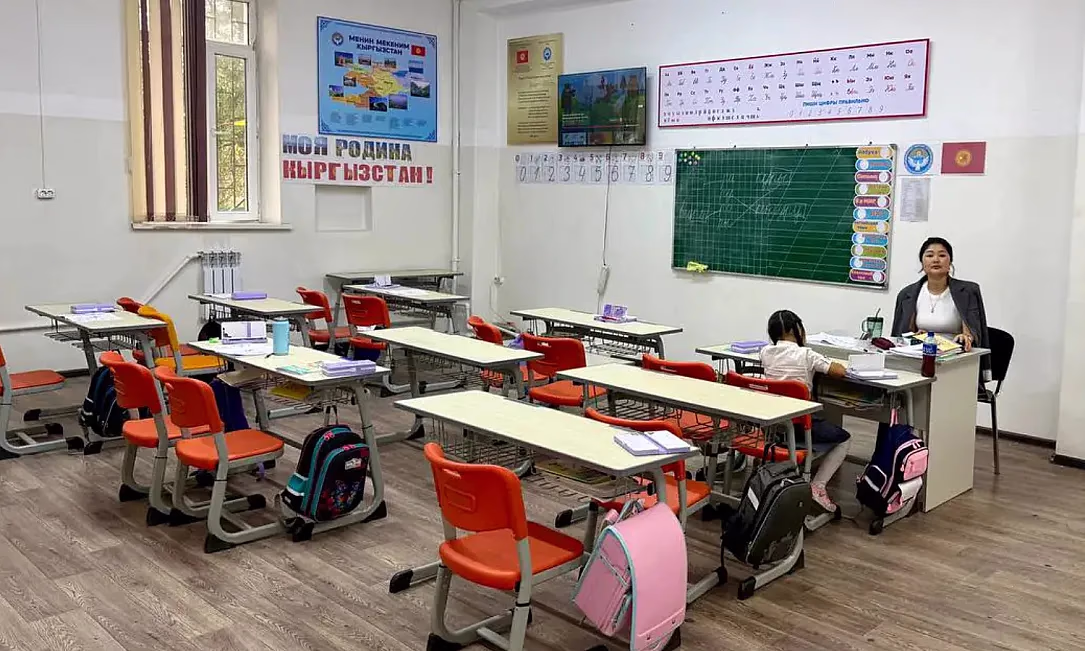 РКФР инвестирует в будущее: Новый корпус бишкекской школы получил современное оборудование