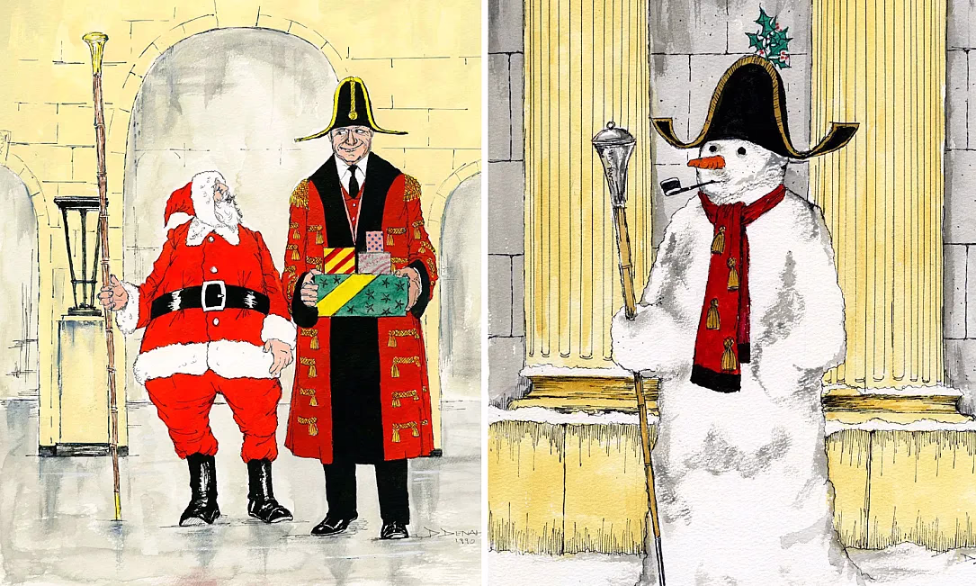 Синоним Нового года: Как карикатуры сотрудника Банка Англии стали частью истории британского регулятора