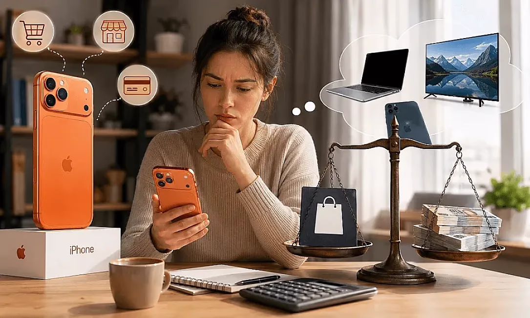 133 миң сомдук iPhone же 213 миң сомдукпу? Насыядагы ашыкча төлөмдү эсептеп беребиз