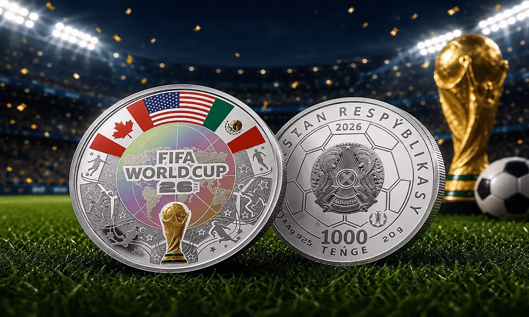 FIFA World Cup 2026 коллекциялык монетасы «Айдын монетасы» номинациясын жеңип алды