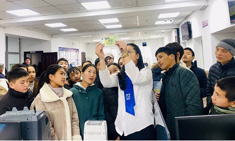 В Кочкорском филиале «РСК Банка» прошел день открытых дверей